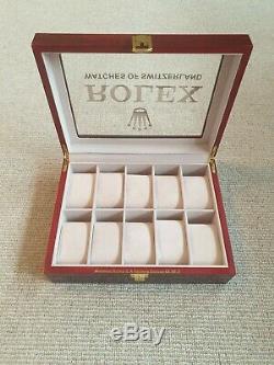 Rolex Watch Box/ Collectors Display Case (no Reserve) ltd edition