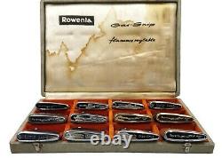 Rowenta Gas Snip Display Box Retailer Case Collectible 12 Gas Lighter