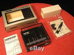 SHURE V15 HR-P P-MOUNT CARTRIDGE With STYLUS BOX & DISPLAY CASE NOS BRAND NEW
