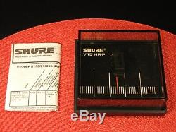 SHURE V15 HR-P P-MOUNT CARTRIDGE With STYLUS BOX & DISPLAY CASE NOS BRAND NEW