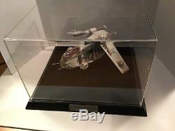STAR WARS REPUBLIC GUNSHIP CODE 3 LIMITED EDITION WITH BOX #694 With Display Case