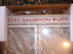 Scarce New In Box SCOTTY CAMERON Putter Display Case Sealed & Unopened