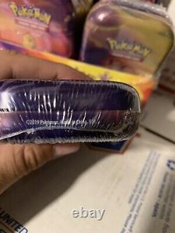 Sealed Pokémon Kanto Power Mini Tin Display Case Box 10 Tins Evolution Spanish