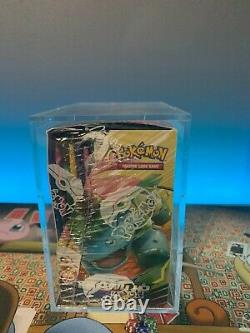 Sealed Pokemon Sun & Moon Team Up Booster Box with Acrylic Display Case