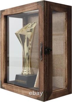 Shadow Box Display Case 11x14 Deep with Glass on 4 Sides, 6.2in Depth Wall Mount