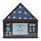 Shadow Box Flag Display Case for 5'X9.5' Funeral Memorial Flag FC07-MAH