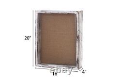 Shadow Box Frame16x20, Extra Large Shadow Boxes Display Cases with Hinged Doo