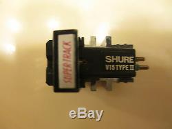 Shure V15 Type II Cartridge And Genuine Shure Vn15e Stylus & Display Case + Box