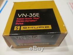 Shure V15 Type III Cartridge & Genuine Shure Vn35e Stylus + Display Case / Box