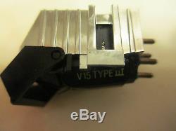 Shure V15 Type III Cartridge & Genuine Shure Vn35e Stylus + Display Case / Box