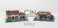 Simpsons Lego Kwik E Mart Display Base & Case Acrylic box Perspex Model 71016