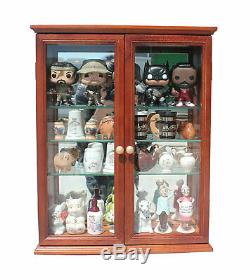 Small Wall Curio Cabinet Shadow Box Display Case, Small Treasures CD05C