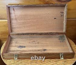 Smith & Wesson Display Box Presentation Wood Case with Dovetailed corners