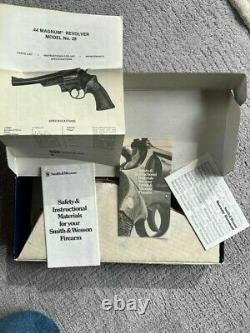 Smith & Wesson Model 29 6 Inch Blue AVD One Piece Box S&W 44 Magnum