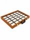 Solid Oak Display Case with Handle Holds 25 3x4 Riker Cases Included