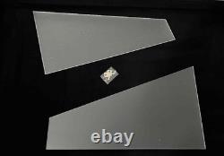 Sports Card & TCG Black Aluminum Display Case 36x24x4 With Risers & key