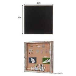 Square Shadow Box Extra Large Shadow Boxes Display Cases 20x20 Vintage White