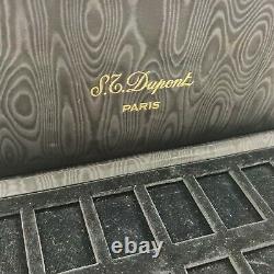 St Dupont Display / Suitcase For 16 Lighter Rare Case Box Oem