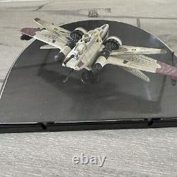 Star Wars Titanium Series Die Cast set of 6 in Display Cases