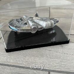 Star Wars Titanium Series Die Cast set of 6 in Display Cases