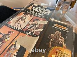 Star Wars Vintage 12 Inch Boba Fett with Original Box & Acrylic Display Case