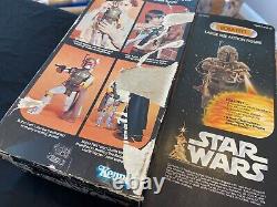 Star Wars Vintage 12 Inch Boba Fett with Original Box & Acrylic Display Case