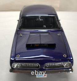 Supercars 1968 Plymouth Barracuda Ken Montgomery No Box 118 Scale Display Case