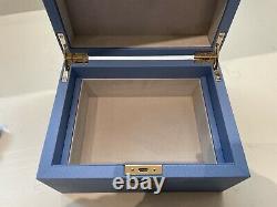 Symthson Jewelry Box Blue New With Tags