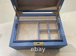 Symthson Jewelry Box Blue New With Tags