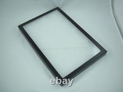 TEN jewelry display case Riker Mount display box shadow collection 12 X 16 X3/4