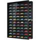 TJ. MOREE Model Car Display Case 1/64 Scale Diecast Wall-Mounted for Mini Toys