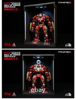TOYS-BOX 6'' comicave Iron Man MK44 Hall Of Armor Display Box Dust Proof Case