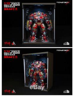 TOYS-BOX Comicave Iron Man MK44 6'' Hall Of Armor Display Box Dust Proof Case
