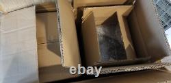 TWO (2) Acrylic display cases 6x6x24 wall mount back