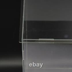 Tall Acrylic Display Case for Collectibles Trophy 12x12x24 Clear Dustproof
