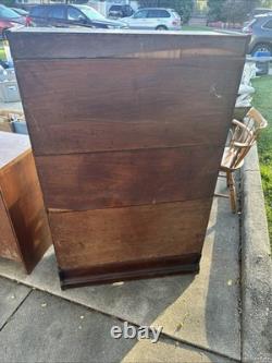 The Globe Wernicke Company Antique Glass Display Case