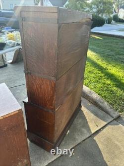 The Globe Wernicke Company Antique Glass Display Case