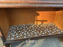 The Globe Wernicke Company Antique Glass Display Case