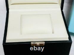 Tiffany & Co Watch Box Case Storage Display Presentation Authentic Blue / Black