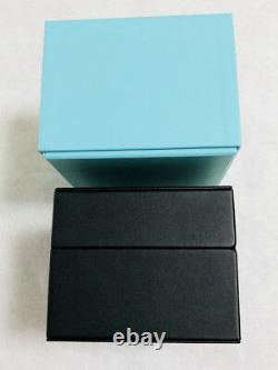 Tiffany & Co Watch Box Case Storage Display Presentation Authentic Blue / Black