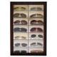 TimelyBuys Eyeglass Sunglass Glasses Display Case Storage Box