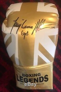 Tony Bellew Signed Boxing Glove In A Display Case World Champion RARE COA