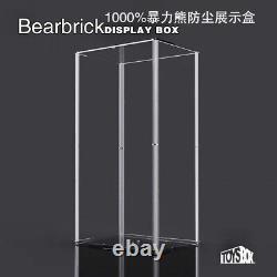 Top quality Acrylic Display Case Box For Bearbrick 1000% Figure