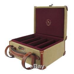 Tourbon Handmade Ammo Box Vintage Shell Boxes Storage Lockable Display Case US