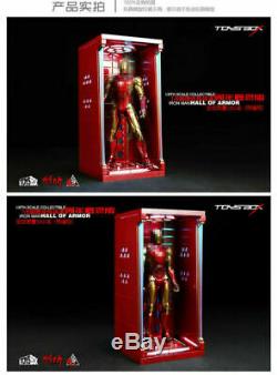 Toysbox 1/6 Hall of Armor Iron Man Dust Box TB073GN Display Case Limit Model