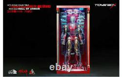 Toysbox 1/6 Hall of Armor Iron Man Dust Box TB073GN Red Case Display Toy Gift