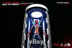 Toysbox 1/6 RC Open / Close Hall Of Armor Display Case Box For Iron Spider Man