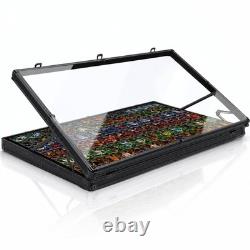 Trade Card Show Display Case, Large 3222 in Aluminum Lockable Trading Show D