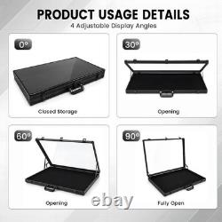 Trade Card Show Display Case, Large 3222 in Aluminum Lockable Trading Show D