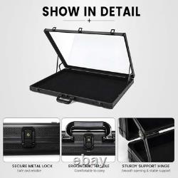 Trade Card Show Display Case, Large 3222 in Aluminum Lockable Trading Show D